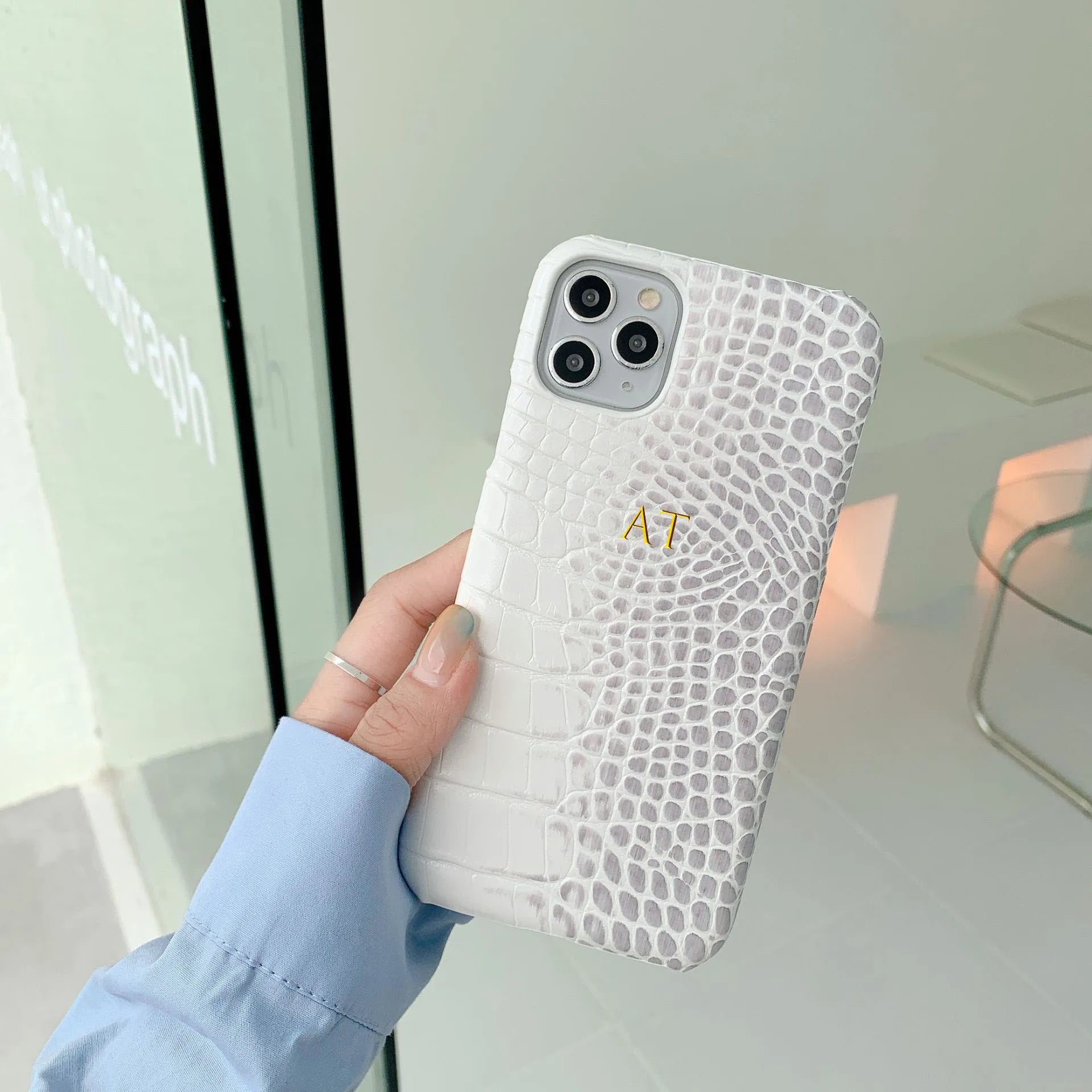 Himalayan Croc Personalised iPhone Case